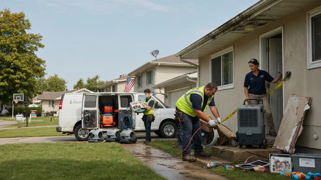 Water Damage Restoration in Goose Lake, IA near me